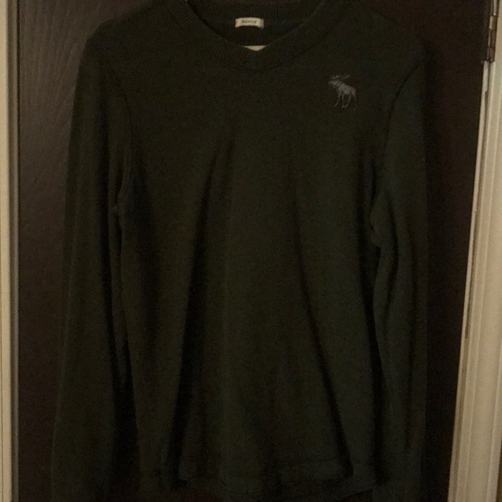 Abercrombie & Fitch Muscle Green Pullover